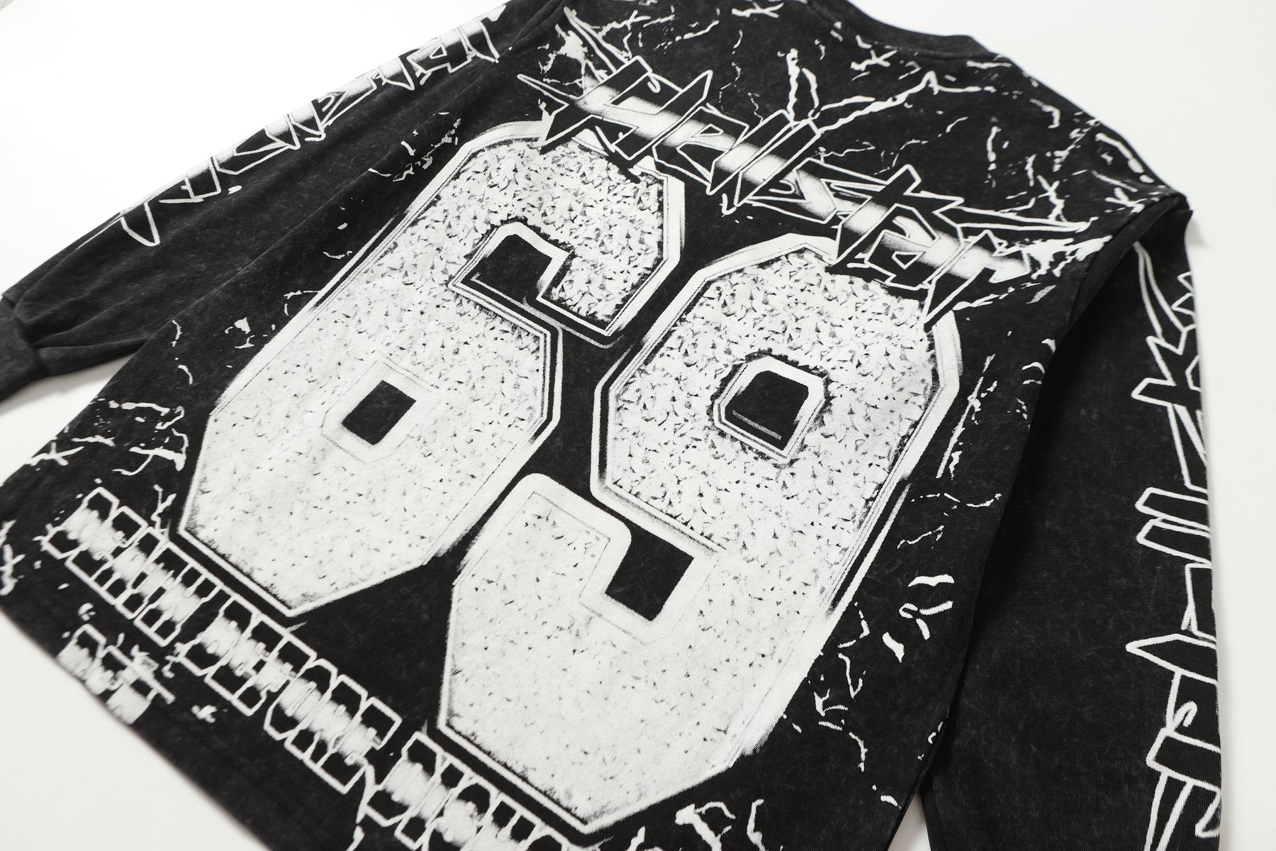 Hellstar Skull 69 Graphic Long-Sleeve T-Shirt — detail
