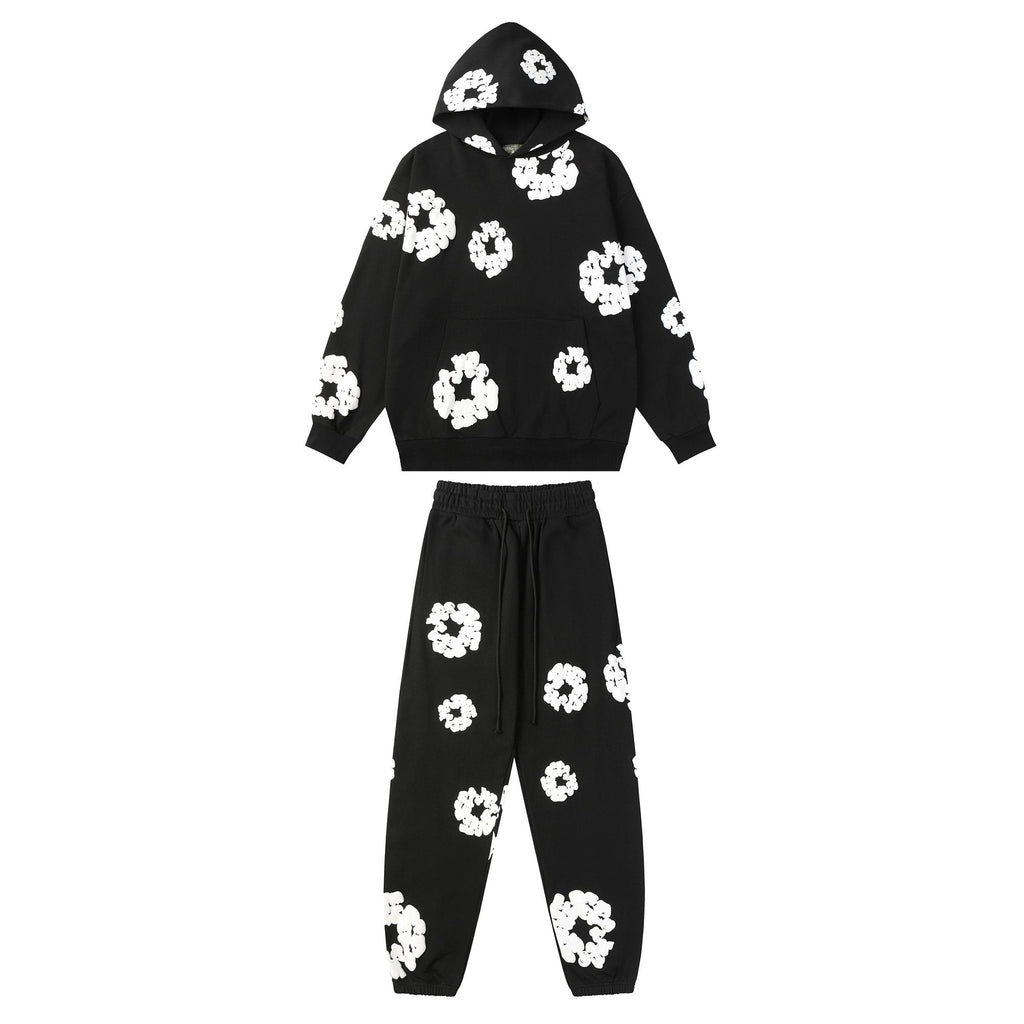 DENIM TEARS Floral Graphic Hoodie & Sweatpants Set — hero