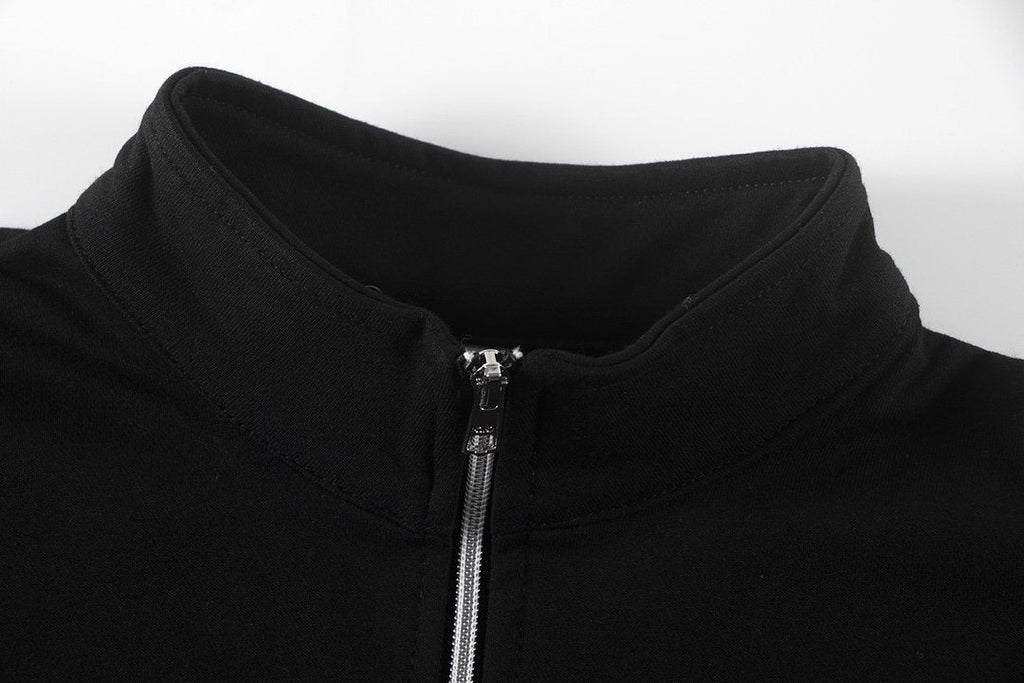 alo K503 Half-Zip Sweatshirt & Sweatpants Matching Set — detail