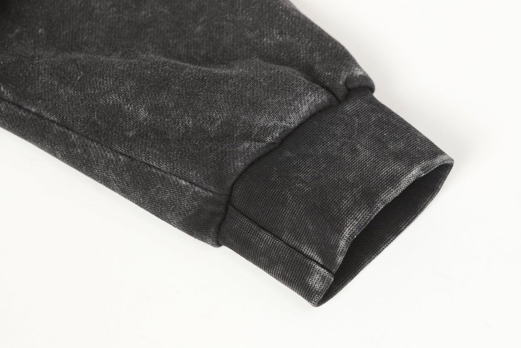 Godspeed Jet Ski Graphic Acid-Wash Hoodie — detail