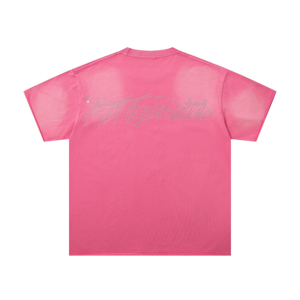 MAJESTIK Broken Heart Graphic T-Shirt — back