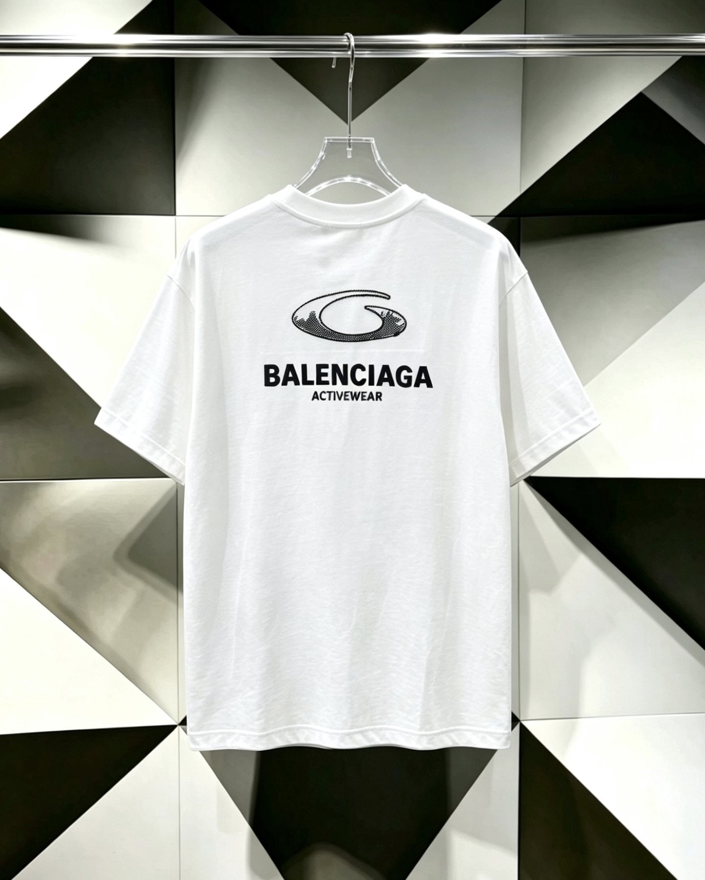 Balenciaga Activewear Graphic T-Shirt — back