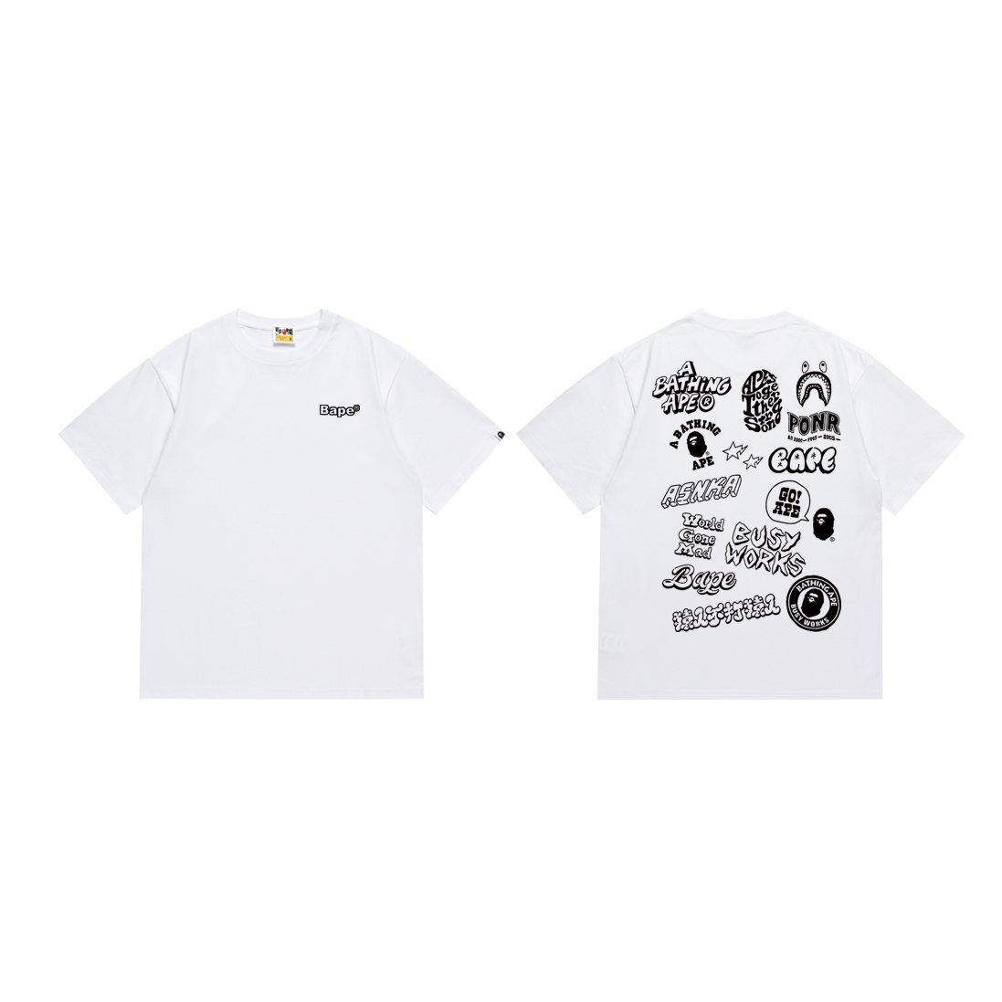 BAPE Collage Back Graphic T-Shirt — comparison