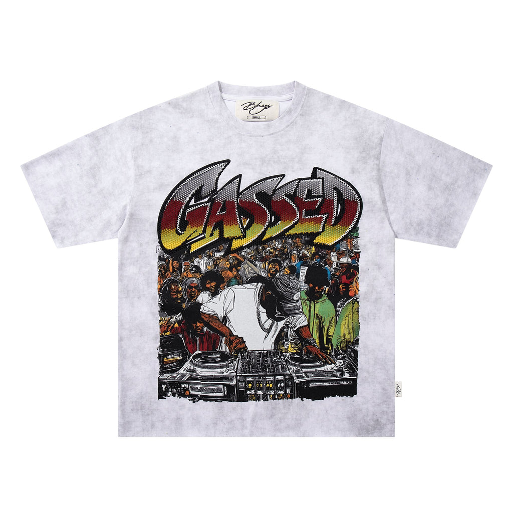 BKYS Revival Gassed Rhinestone Graphic T-Shirt — hero