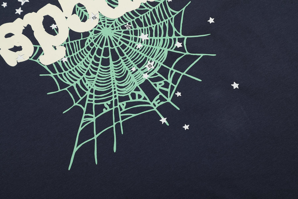 Sp5der I Love Heart Web Graphic T-Shirt — detail