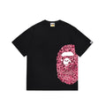 BAPE Pink Camo Ape Head Graphic T-Shirt — hero