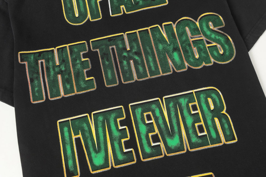 Godspeed Skull Car Graphic T-Shirt — detail
