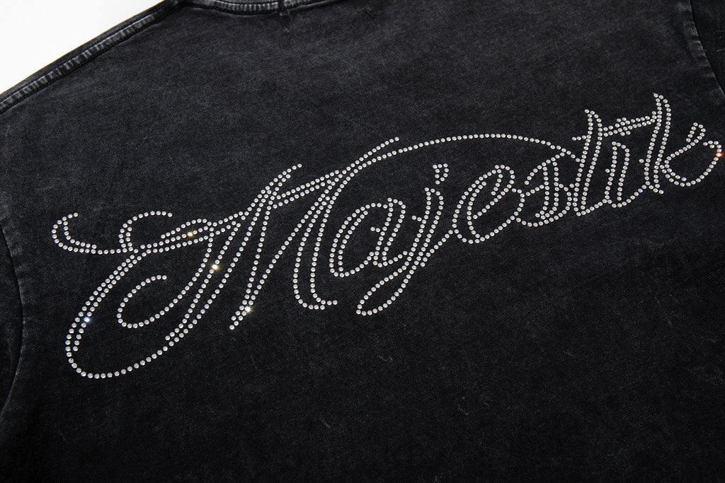 MAJESTIK Motorcycle Racing World Tour T-Shirt — detail