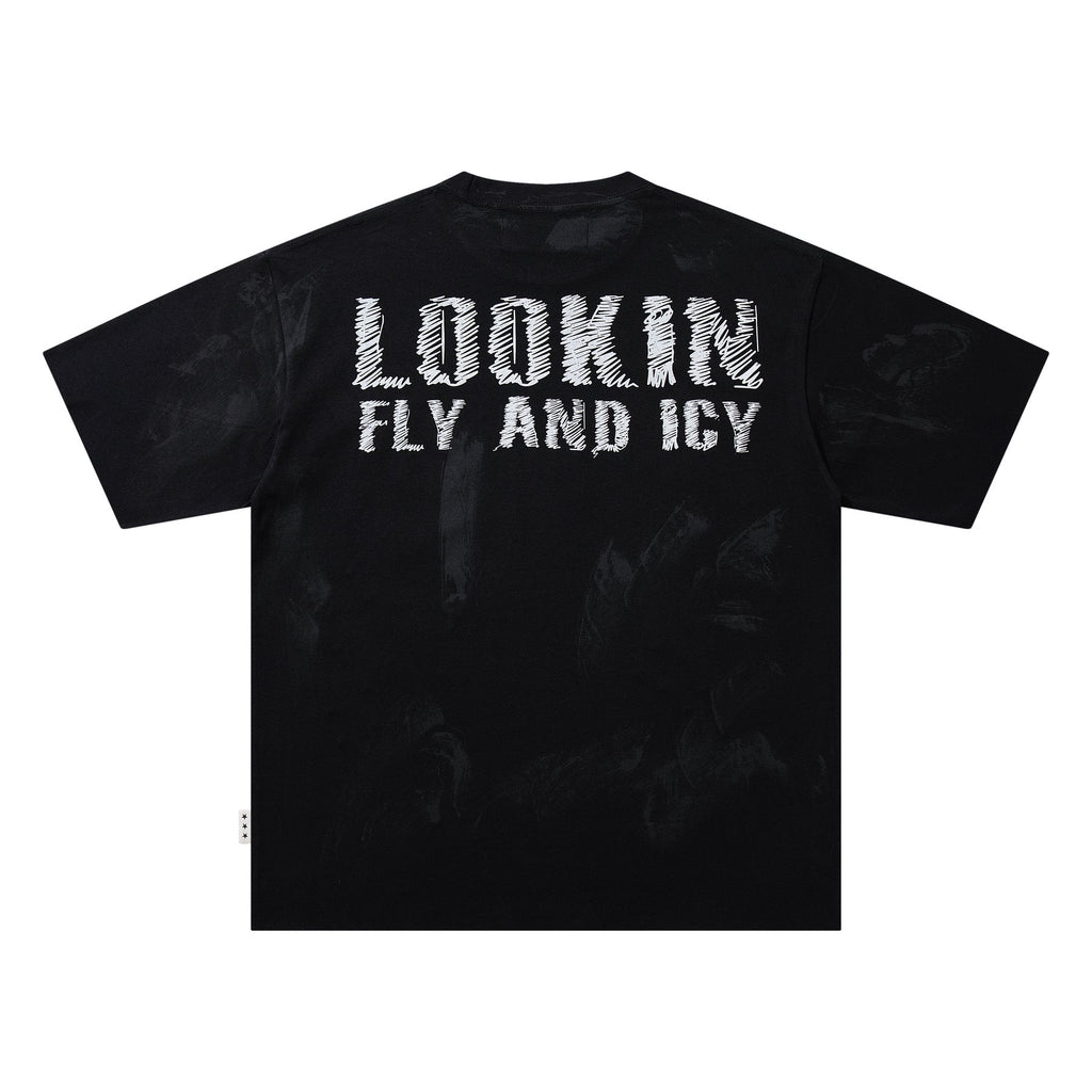 BKYS Revival Lookin Fly and Icy Graphic T-Shirt — back