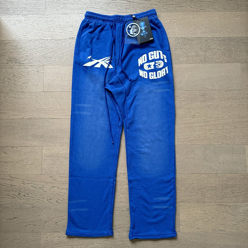 Hellstar No Guts No Glory Straight-Leg Sweatpants — context
