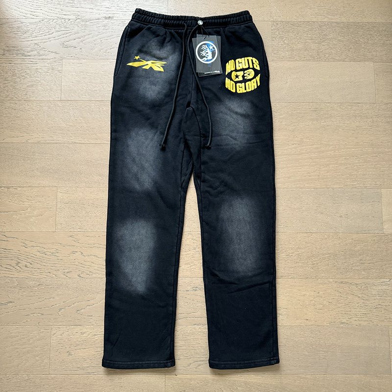 Hellstar No Guts No Glory Straight-Leg Sweatpants — context
