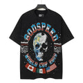 Godspeed World Cup 2026 Skull Globe T-Shirt — hero