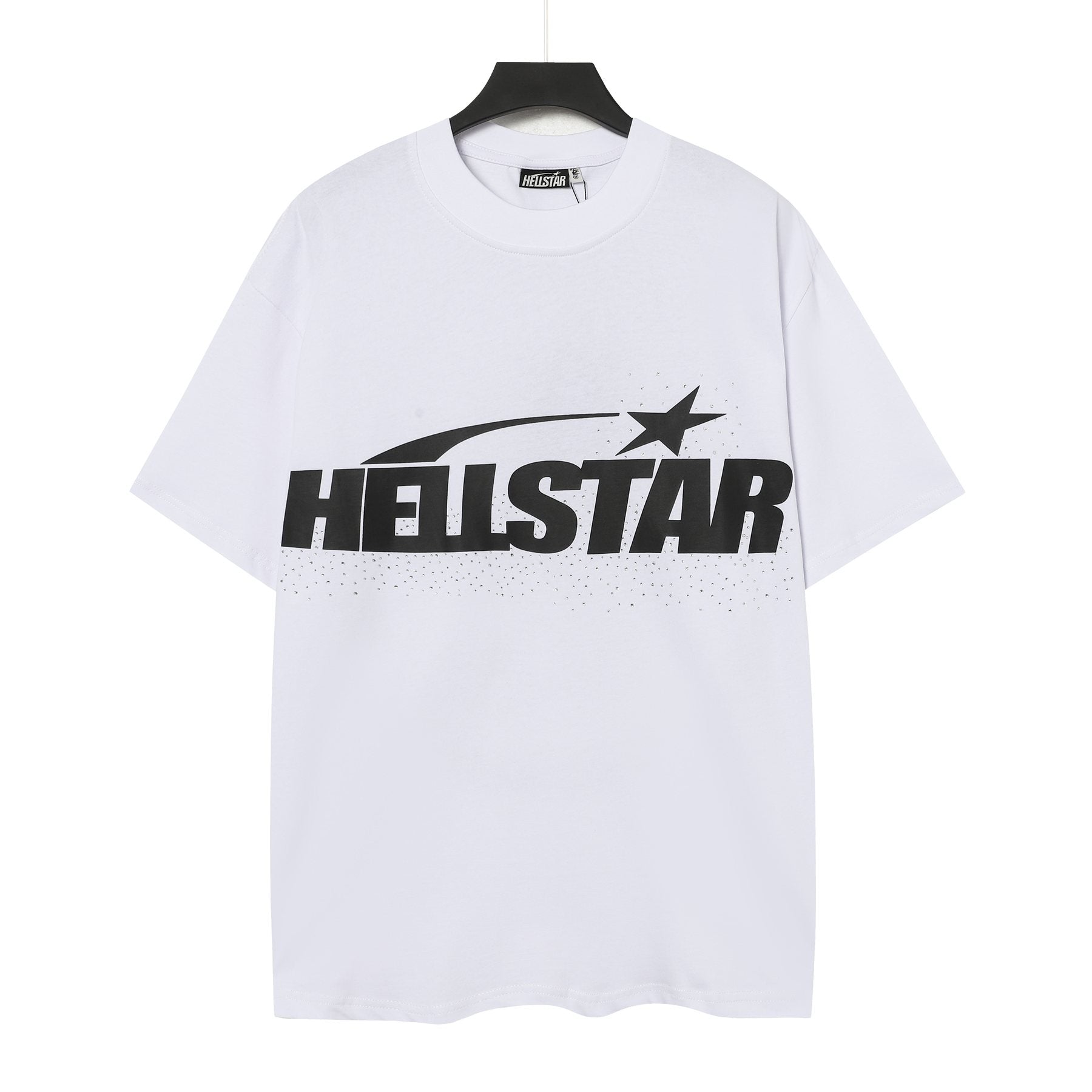 Hellstar Star Flame Rhinestone-Style Graphic T-Shirt — hero