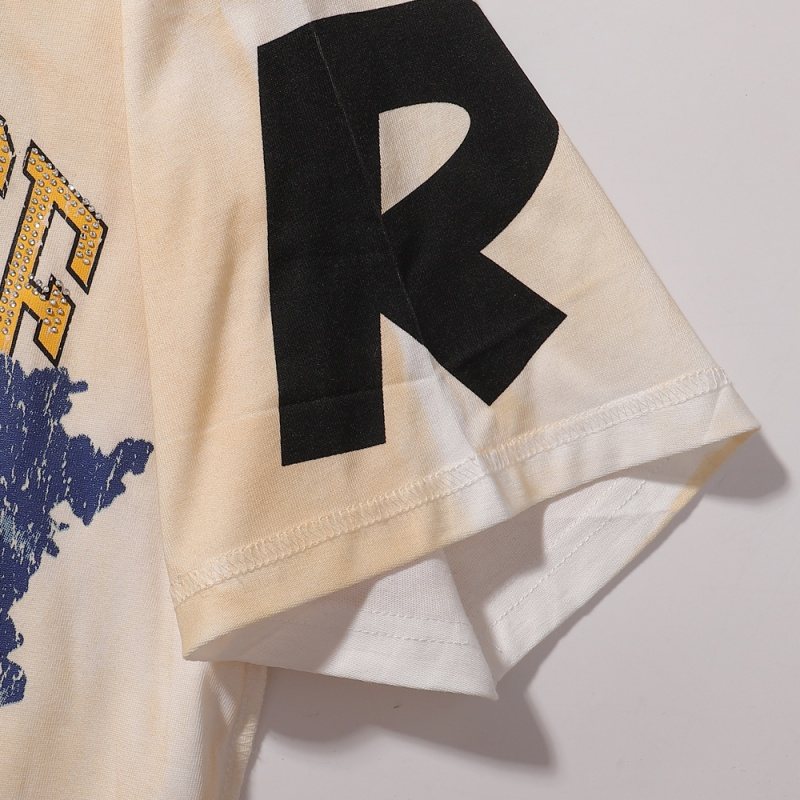 RARE PEACE SOS Wave Graphic T-Shirt — detail