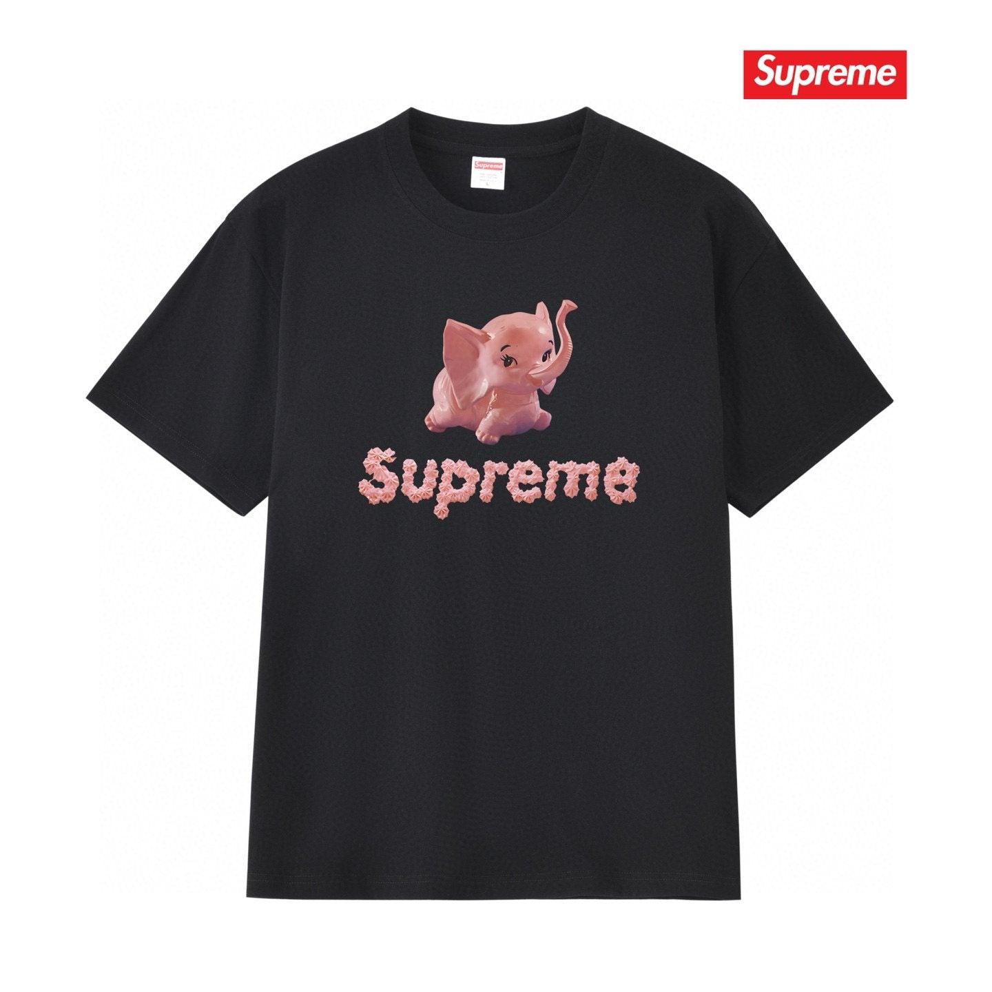 Supreme Elephant Graphic T-Shirt — hero