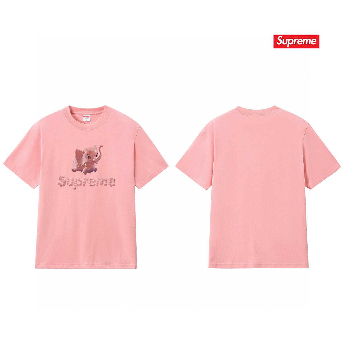 Supreme Elephant Graphic T-Shirt — back