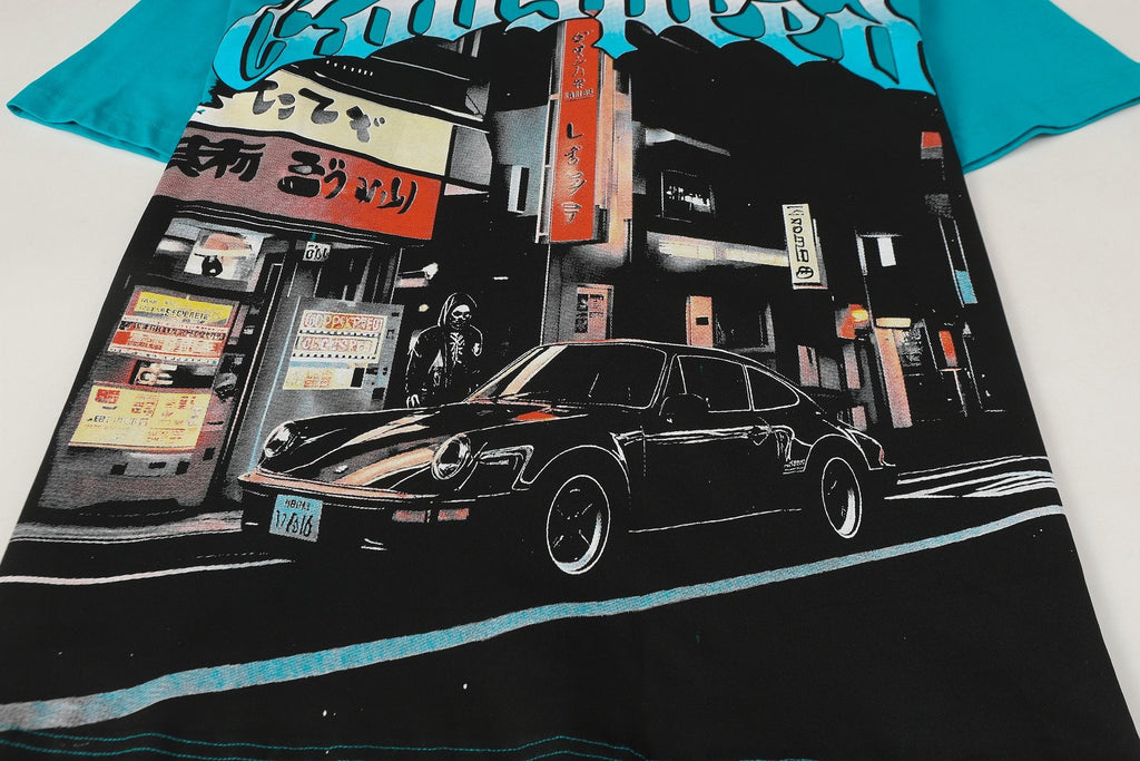 Godspeed Street Car Graphic T-Shirt — detail
