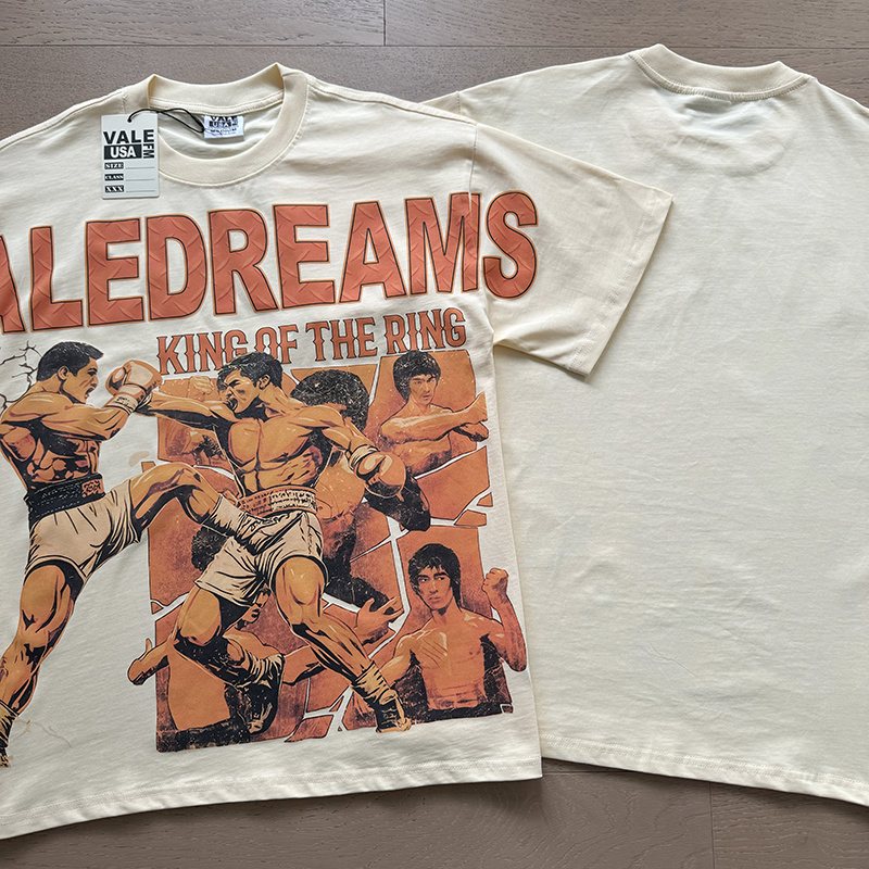 VALE USA King of the Ring Boxing Graphic T-Shirt — context