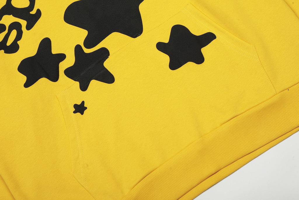 Sp5der Star Graphic Hoodie & Jogger Matching Set — detail