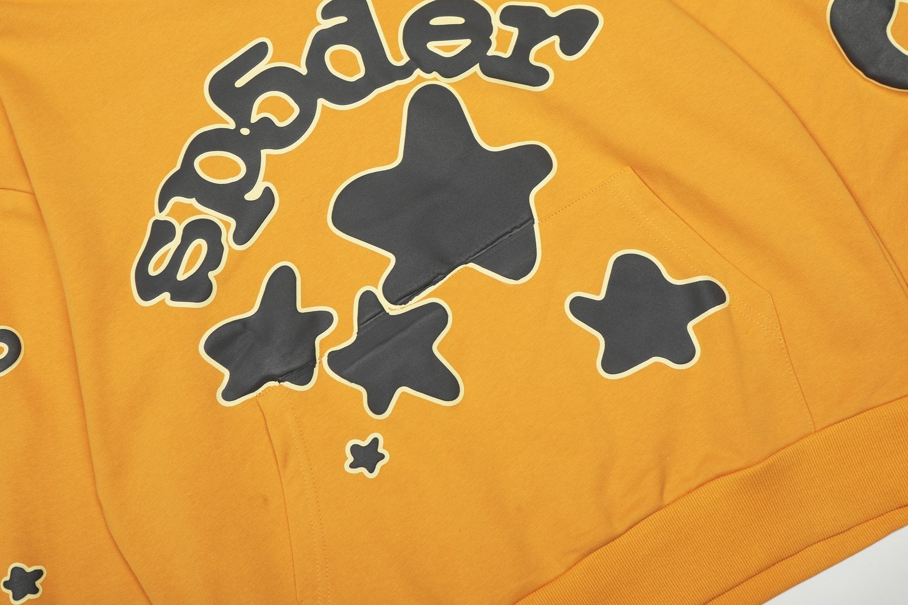 Sp5der Star Graphic Hoodie & Jogger Matching Set — detail