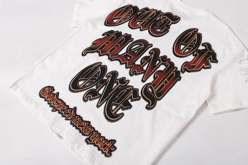 Godspeed Racing Skull Graphic T-Shirt — detail