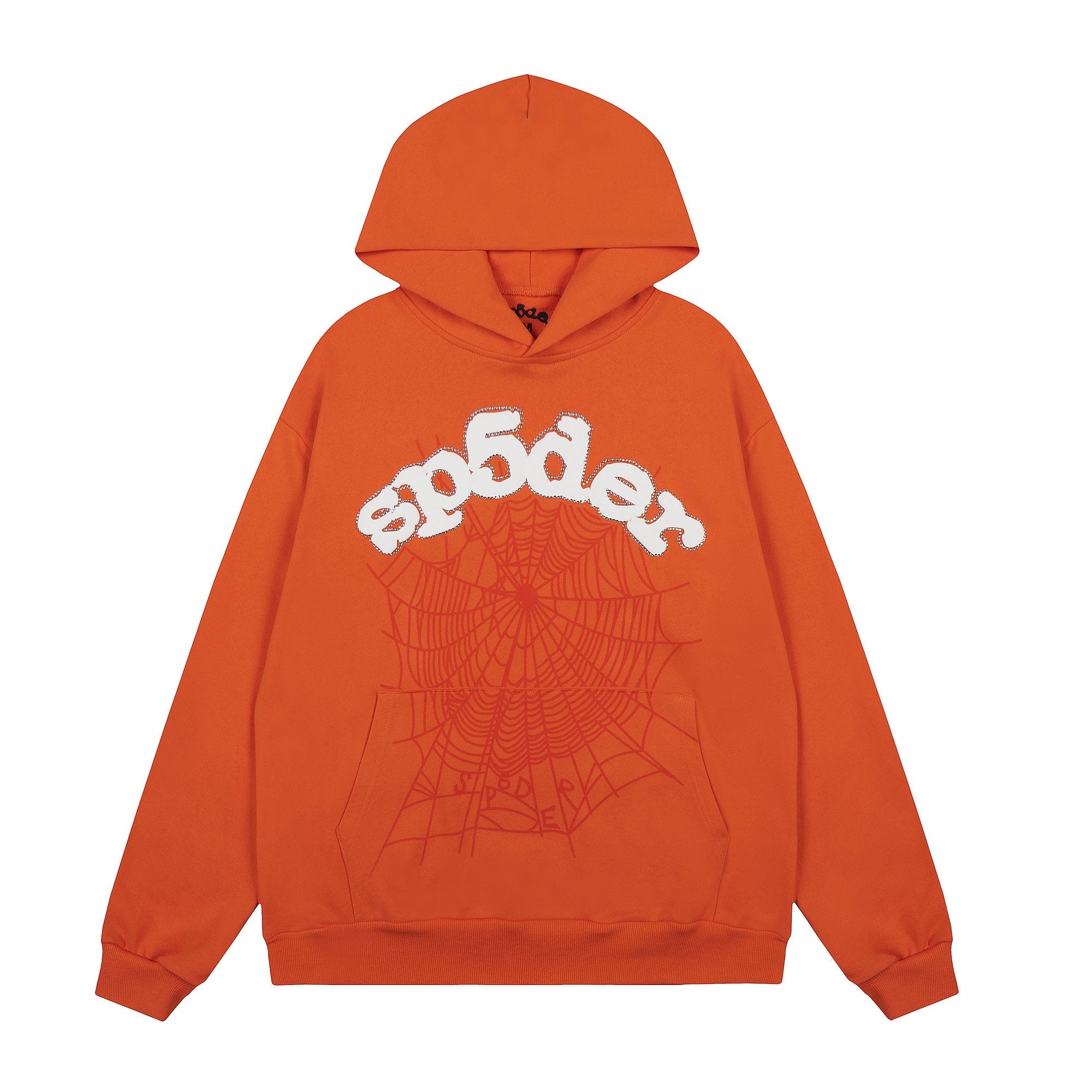 Sp5der Spiderweb Graphic Pullover Hoodie — hero