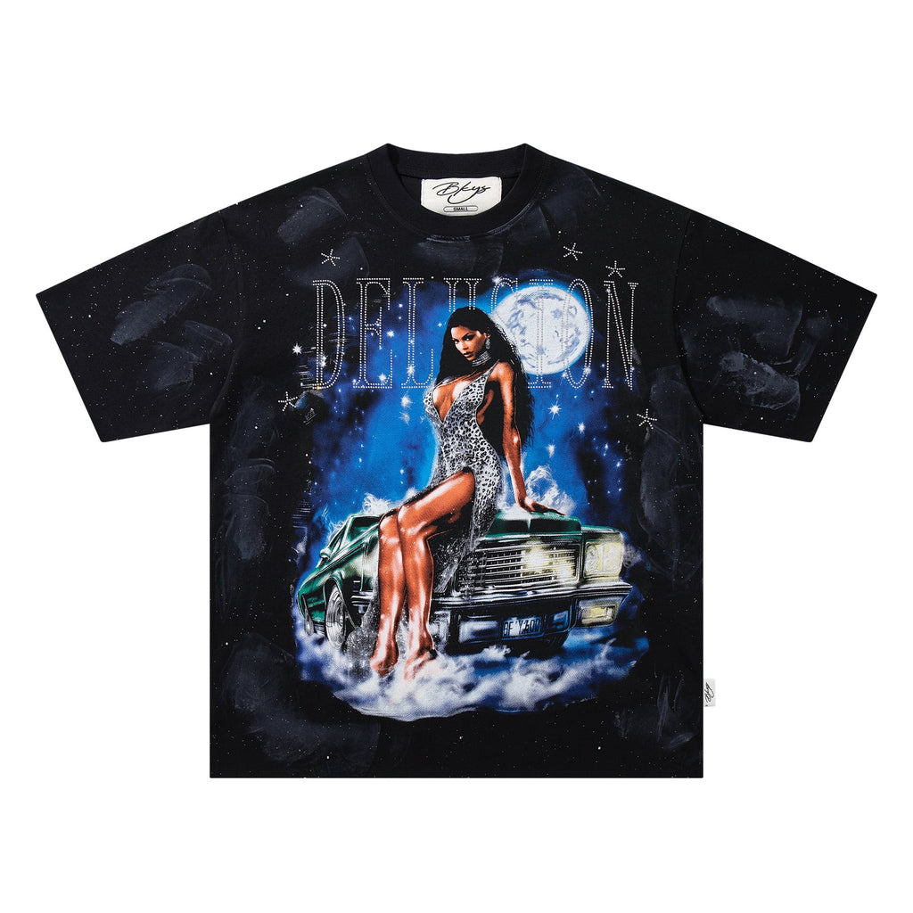 BKYS Revival Delusion Portrait Car Graphic T-Shirt — hero