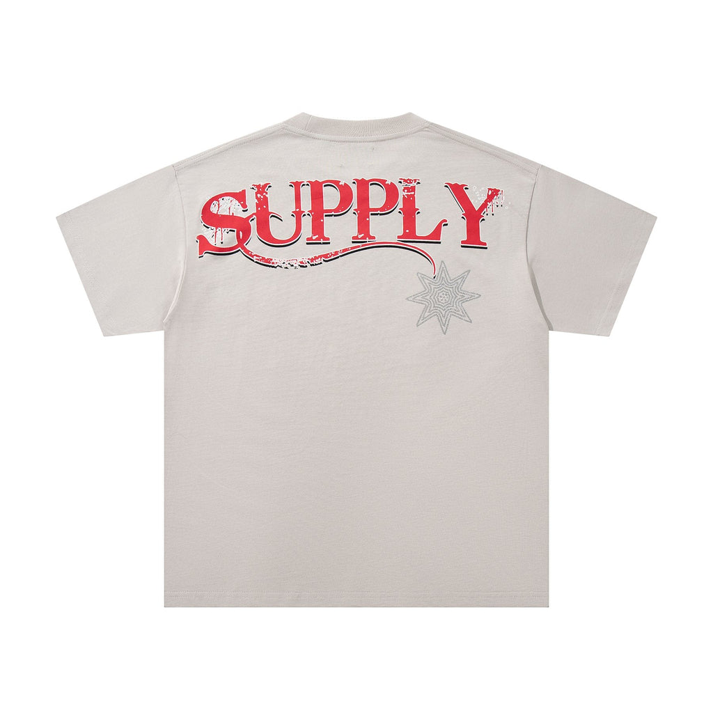 SUPPLY TEE Western Rider Graphic Short-Sleeve T-Shirt — back