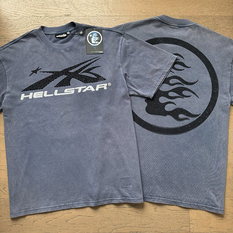 Hellstar Flame Head Star Short-Sleeve T-Shirt — comparison