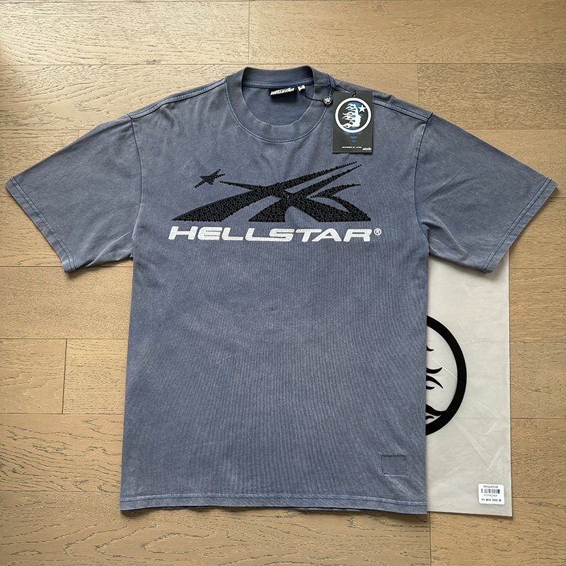 Hellstar Flame Head Star Short-Sleeve T-Shirt — context