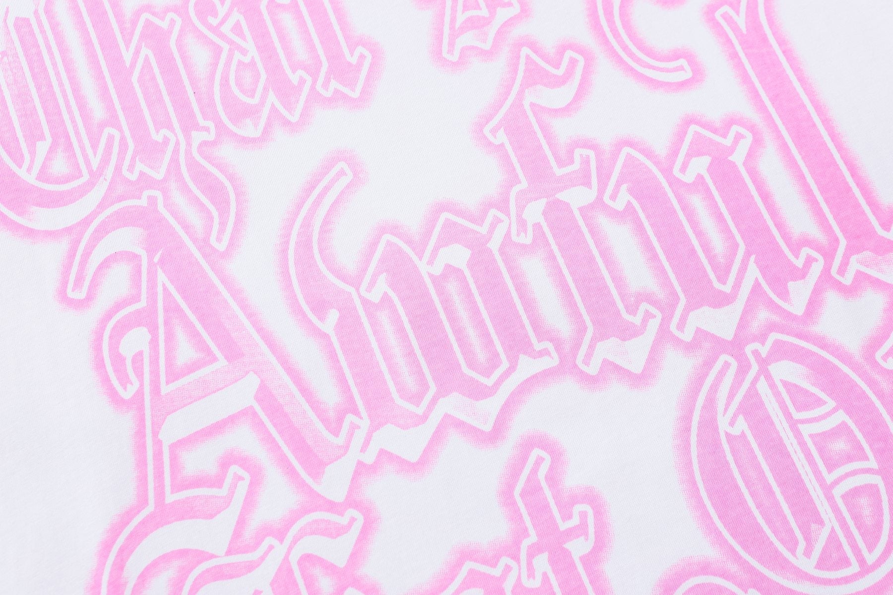 THAT'S A AWFUL LOT OF COUGH SYRUP Angel Gothic Text Graphic T-Shirt — detail