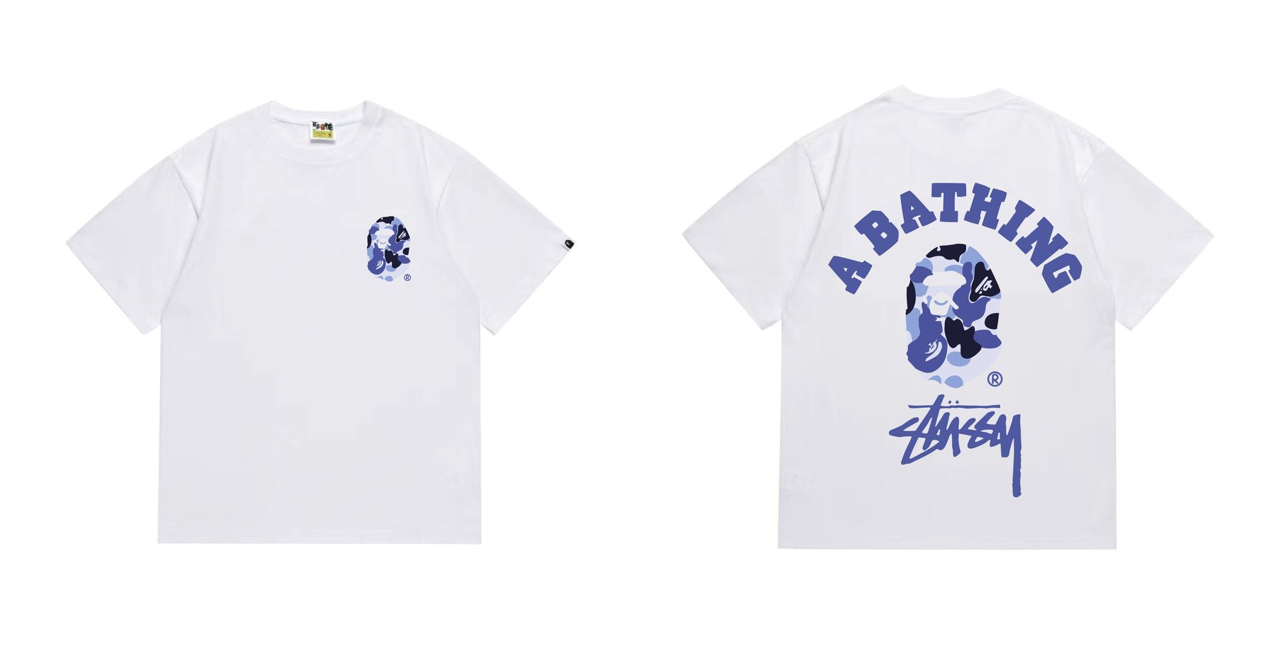 BAPE Ape-Head Back Graphic T-Shirt — hero