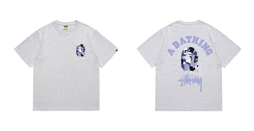 BAPE Ape-Head Back Graphic T-Shirt — front