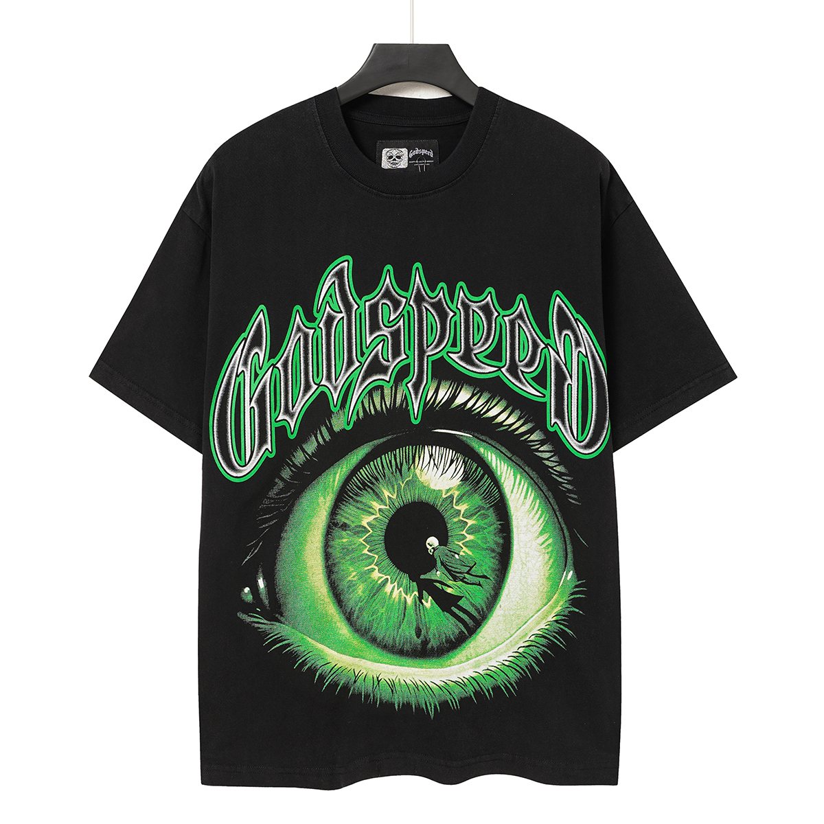 Godspeed Out of Many One Eye Graphic T-Shirt — hero