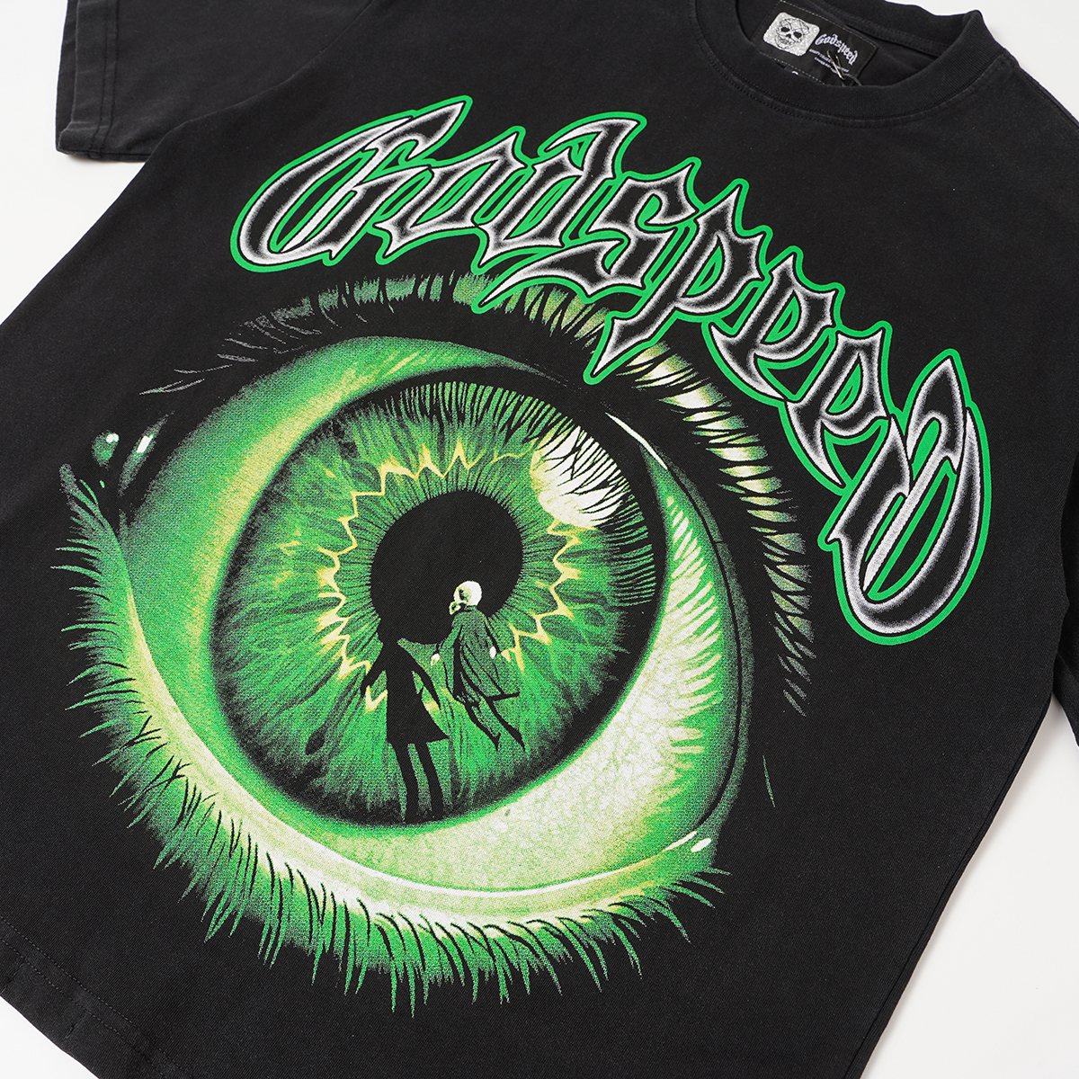 Godspeed Out of Many One Eye Graphic T-Shirt — detail