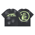 Hellstar Flame Head Star Graphic T-Shirt — hero