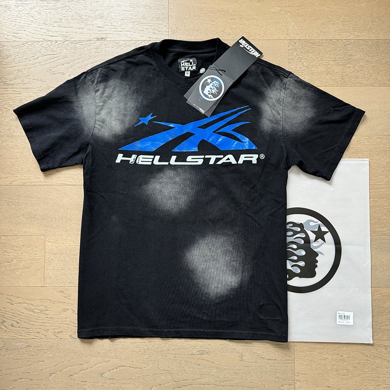 Hellstar Flame Head Star Graphic T-Shirt — context