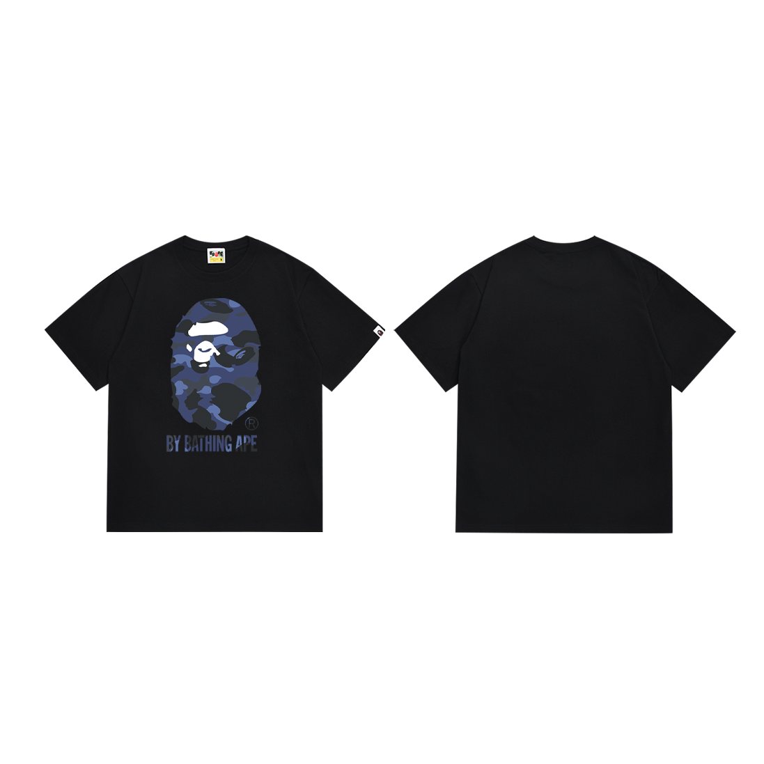 BAPE Camo Ape-Head Graphic T-Shirt — front