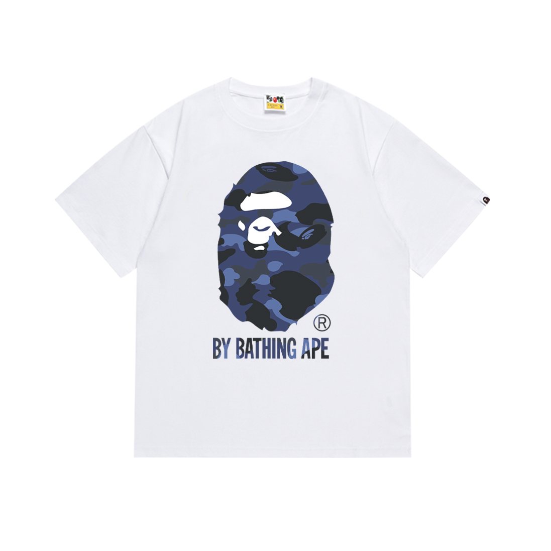 BAPE Camo Ape-Head Graphic T-Shirt — front