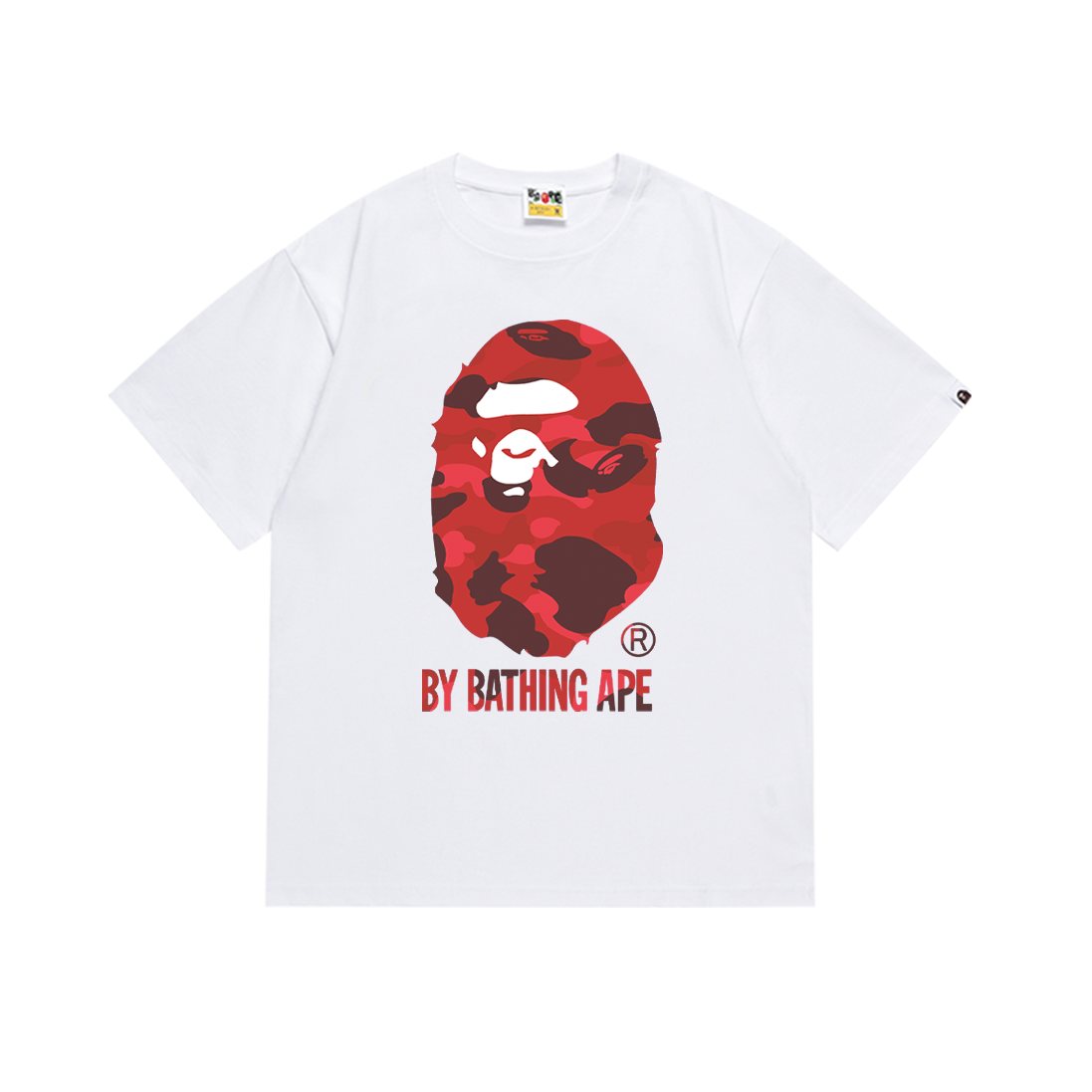 BAPE Camo Ape-Head Graphic T-Shirt — front