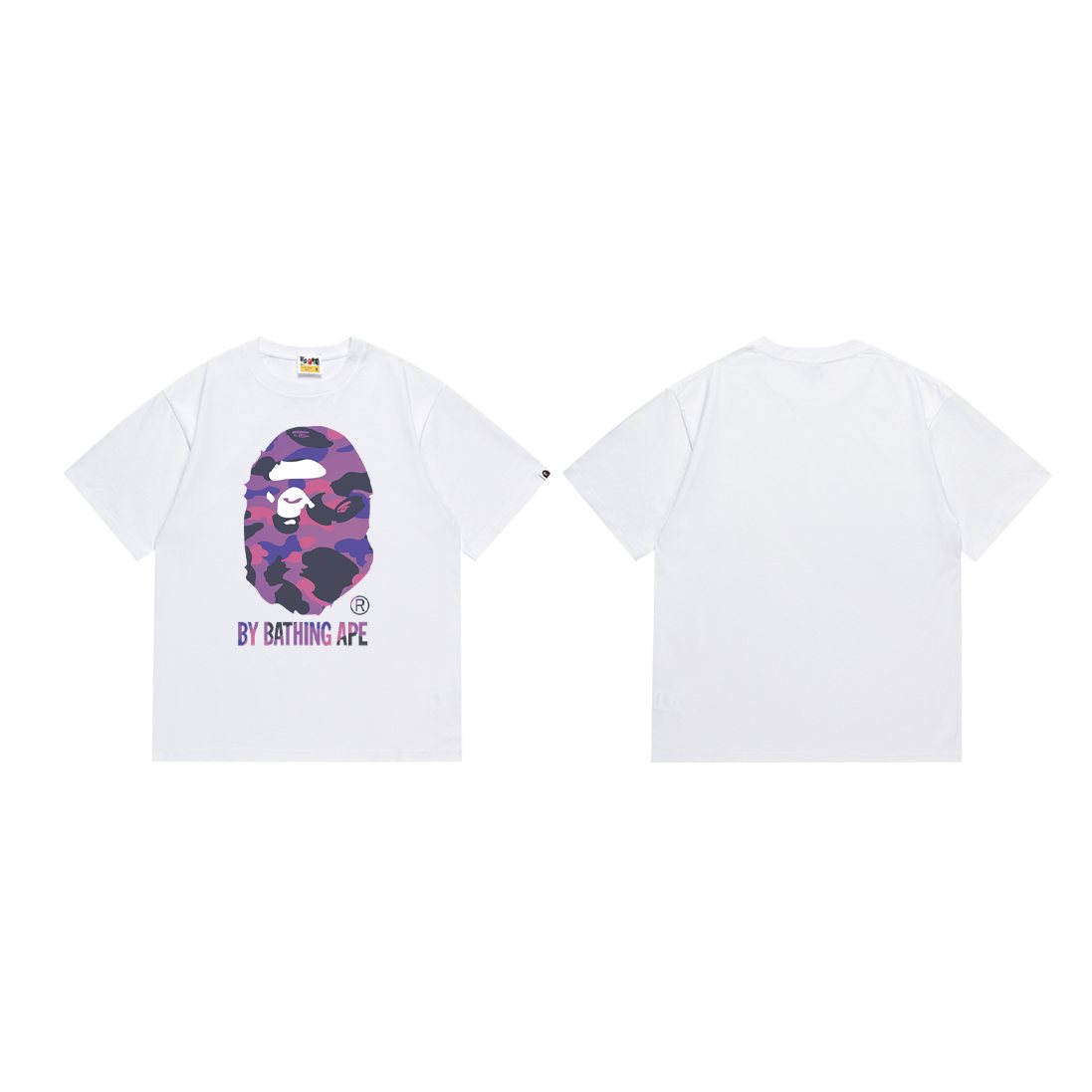 BAPE Camo Ape-Head Graphic T-Shirt — front