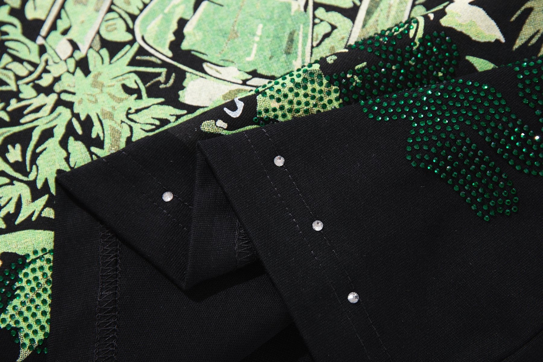 SUPPLY TEE Scientist Lab Studded Graphic T-Shirt — detail