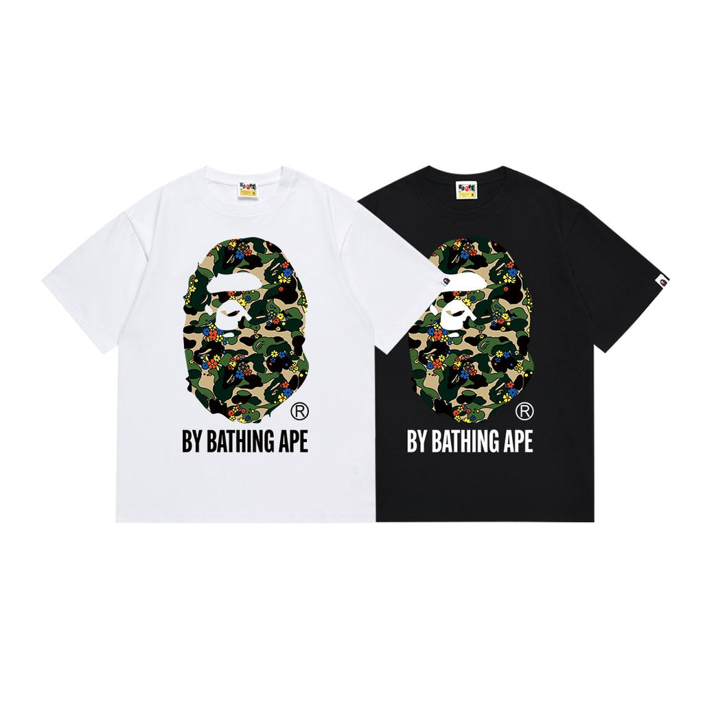 BAPE Camo Ape-Head Graphic Short-Sleeve T-Shirt — comparison