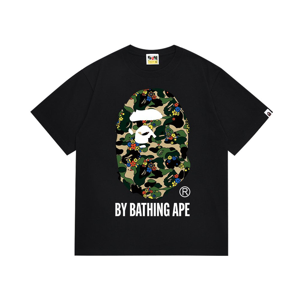 BAPE Camo Ape-Head Graphic Short-Sleeve T-Shirt — front
