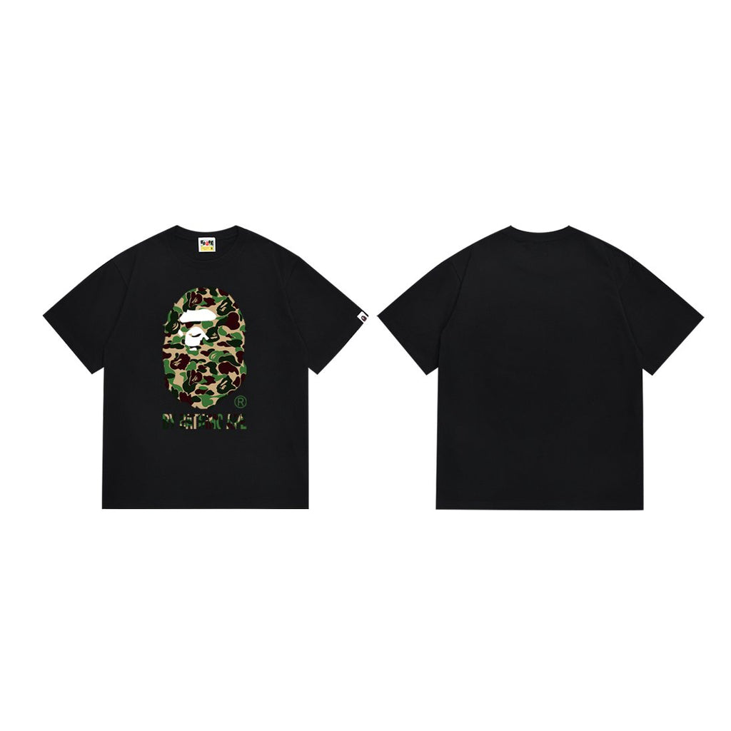 BAPE Camo Ape-Head Graphic Short-Sleeve T-Shirt — front