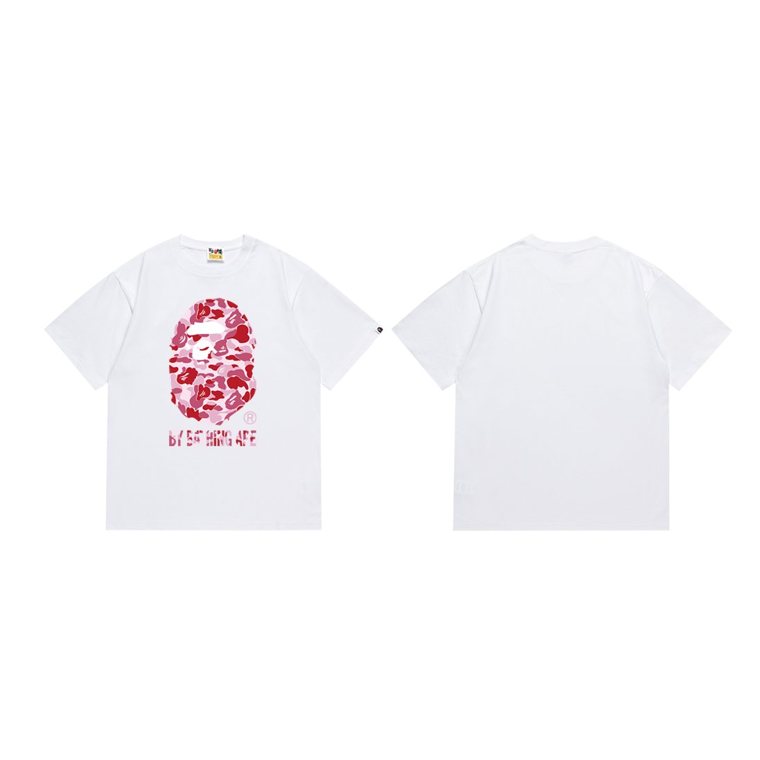 BAPE Camo Ape-Head Graphic Short-Sleeve T-Shirt — front