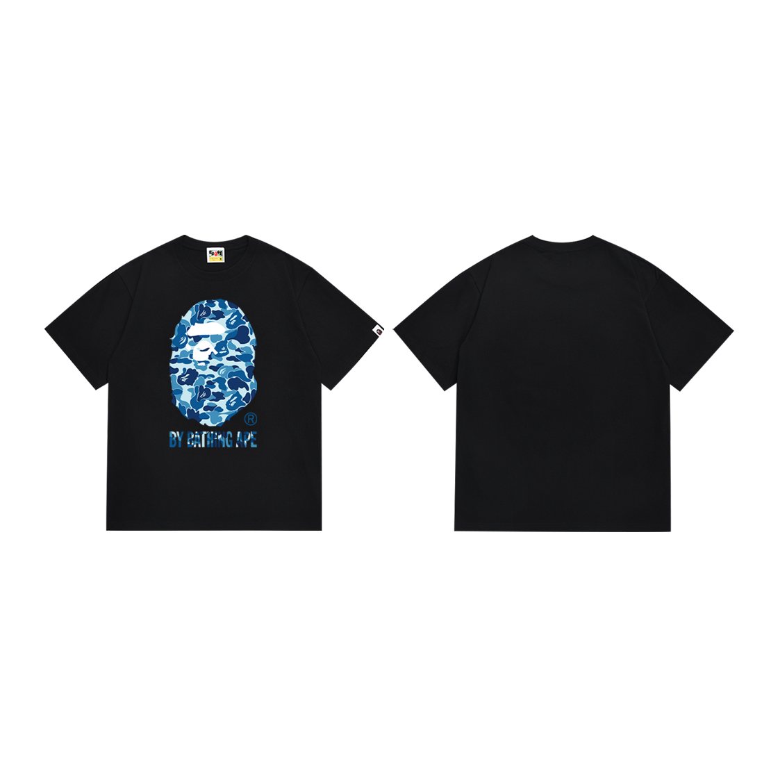 BAPE Camo Ape-Head Graphic Short-Sleeve T-Shirt — front