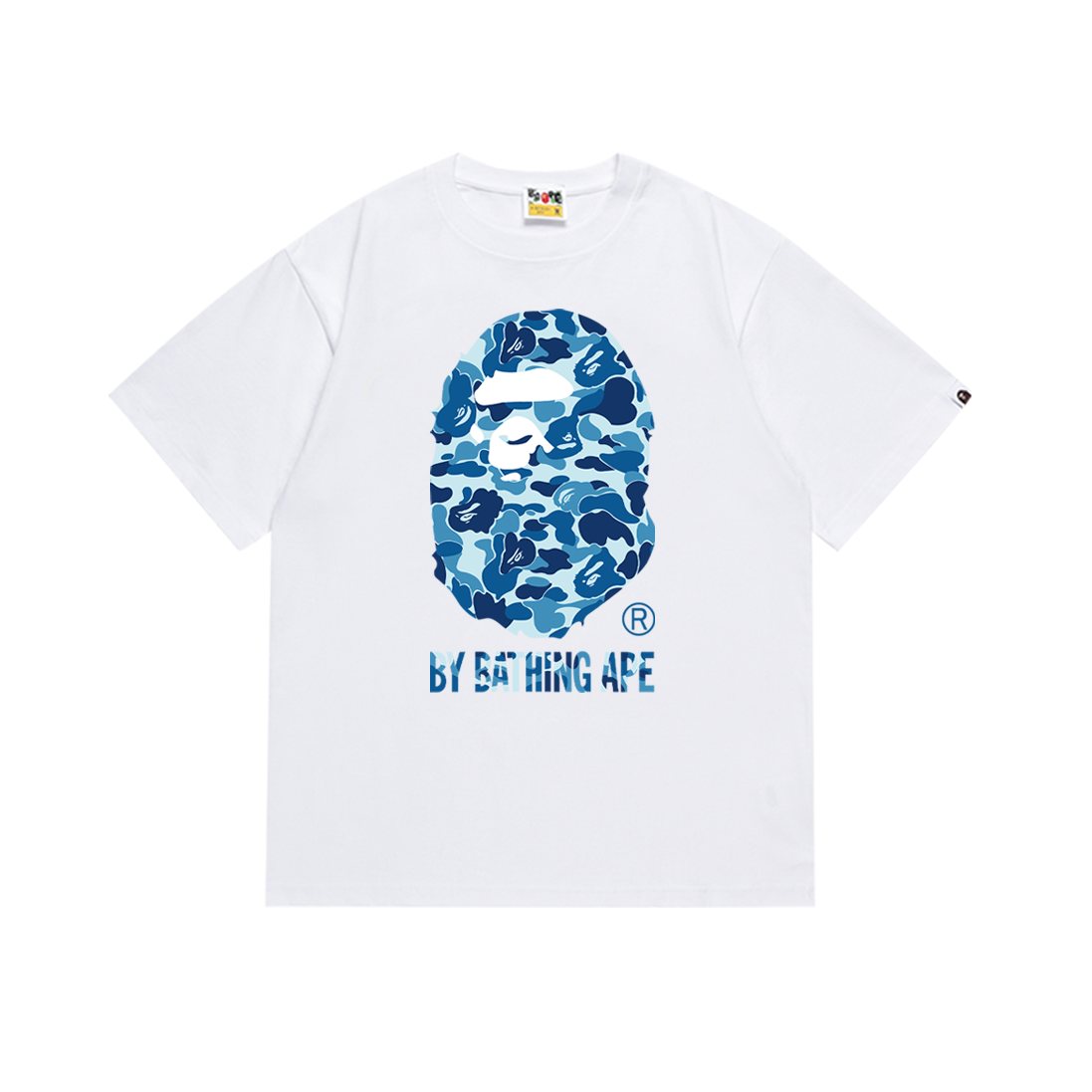 BAPE Camo Ape-Head Graphic Short-Sleeve T-Shirt — front