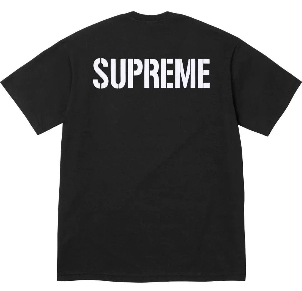 Supreme World Famous Arrow Graphic T-Shirt — back