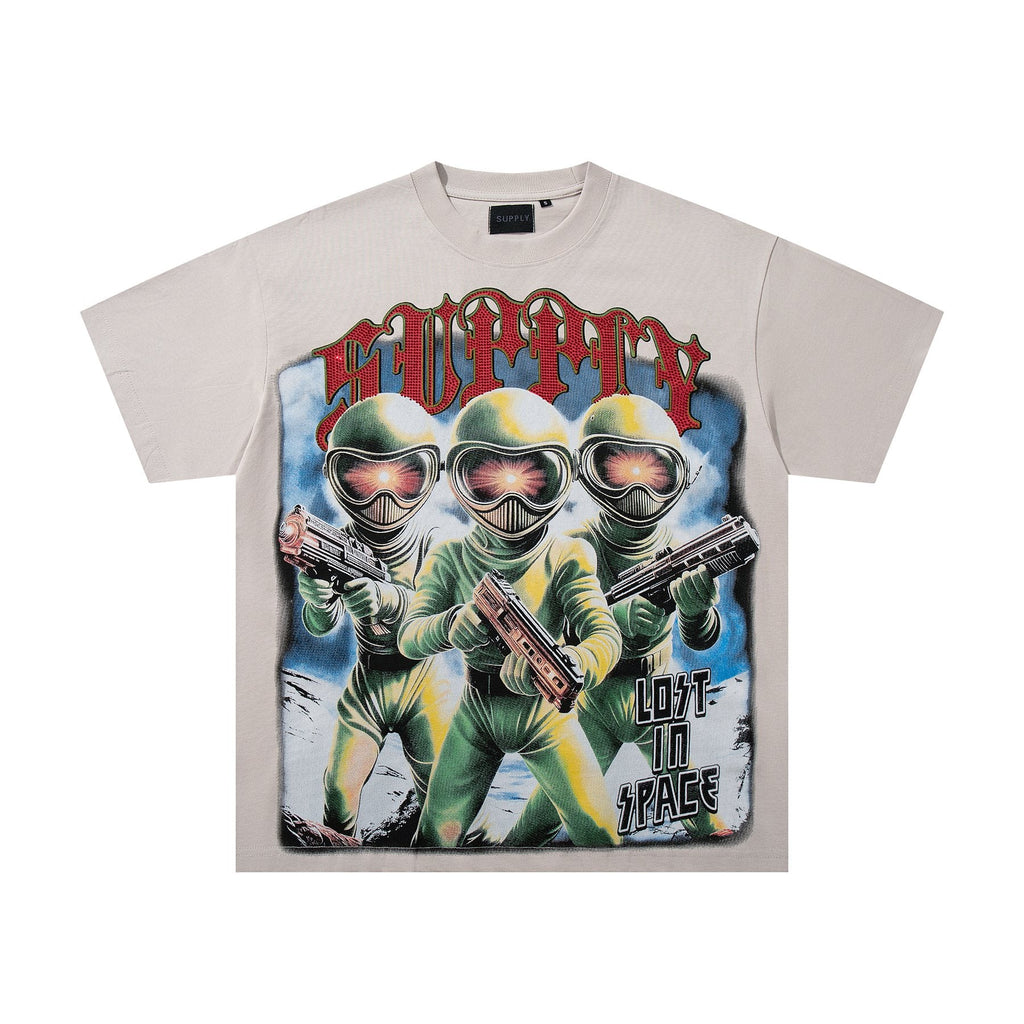 SUPPLY TEE Astronaut Graphic Short-Sleeve T-Shirt — hero